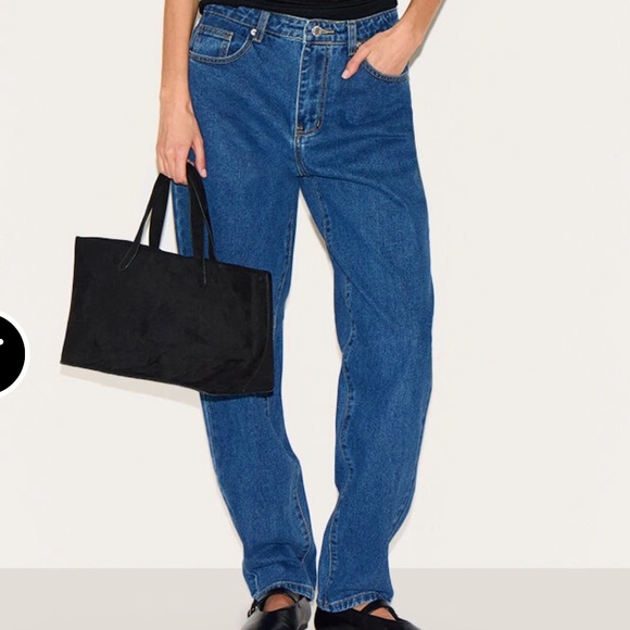 Prettylittlething High-Rise Blue Indigo Women’s Jeans Size 2 New with Tags - Picture 7 of 7